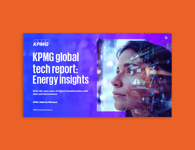 KPMG Global Tech Report: Energy Insights